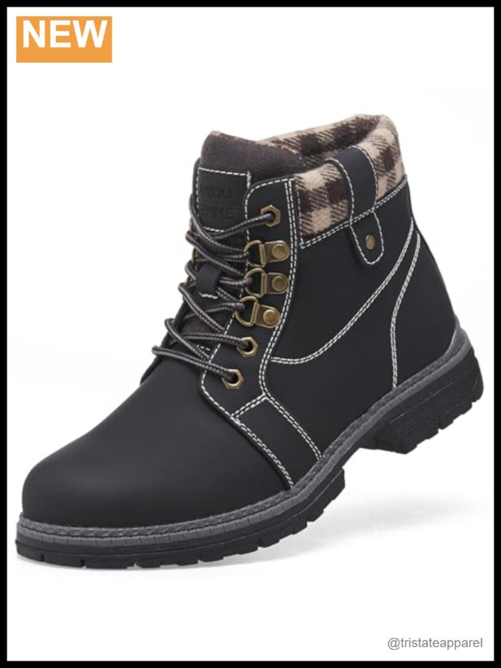 Waterproof Fur Lined Winter Hiking Boots Women Lightweight Ankle Snow Boots
